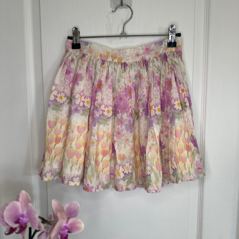 Morley Multicolor Floral Girls Skirt (10)